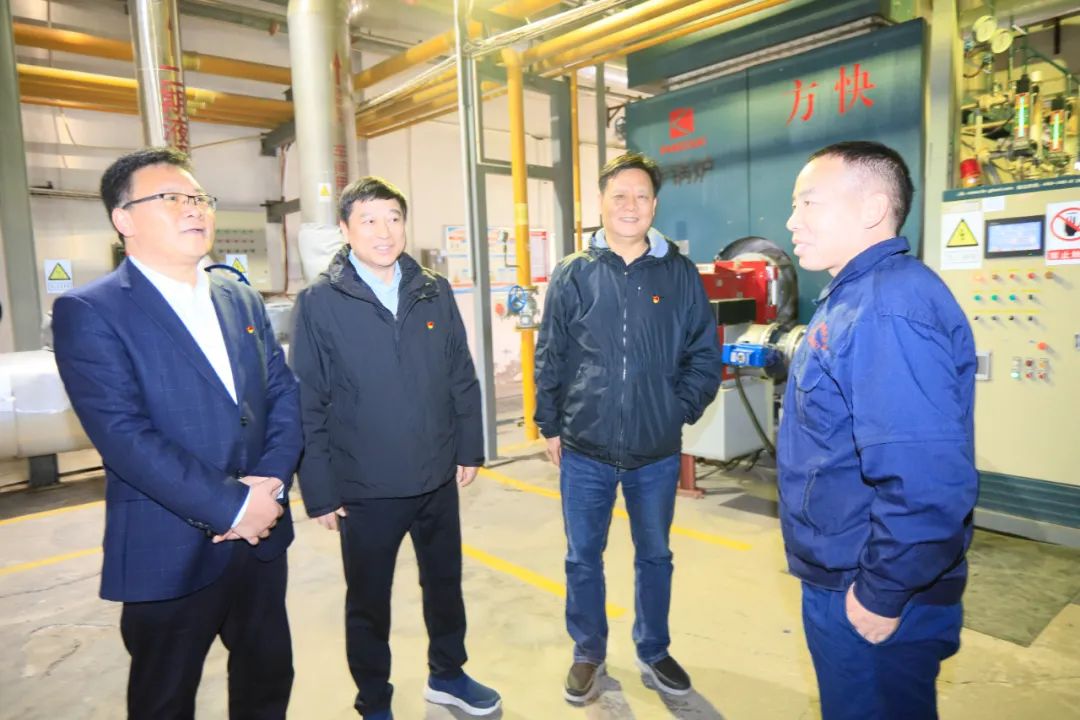 新春慰問送關懷——集團黨委書記、董事長慰問春節期間堅守崗位的一線職工